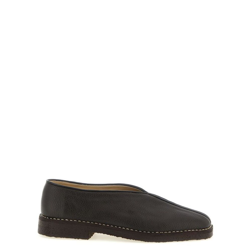 Lemaire Men 'Piped Crepe' Slippers